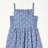 Amazon Essentials Girls and Toddlers’ Cotton Strappy Midi Dress(Blue Posey Floral)