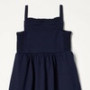 Amazon Essentials Girls and Toddlers’ Cotton Strappy Midi Dress(Navy)
