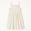 Amazon Essentials Girls and Toddlers’ Cotton Strappy Midi Dress(Oatmeal Heather)