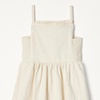 Amazon Essentials Girls and Toddlers’ Cotton Strappy Midi Dress(Oatmeal Heather)