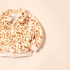 Amazon Essentials Girls and Toddlers’ Cropped Faux Fur Jacket, Outerwear(Cream Leopard)