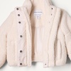 Amazon Essentials Girls and Toddlers’ Cropped Full-Zip Fully Lined Puffer Jacket (Quilted Matte or Sherpa Fleece)(Light Beige)