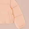Amazon Essentials Girls and Toddlers’ Cropped Full-Zip Fully Lined Puffer Jacket (Quilted Matte or Sherpa Fleece)(Light Brown)