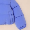 Amazon Essentials Girls and Toddlers’ Cropped Full-Zip Fully Lined Puffer Jacket (Quilted Matte or Sherpa Fleece)(Purple Blue)