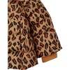 Amazon Essentials Girls and Toddlers’ Heavyweight Hooded Puffer Coat, Water-Resistant(Camel Cheetah Print)