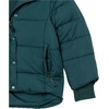 Amazon Essentials Girls and Toddlers’ Heavyweight Hooded Puffer Coat, Water-Resistant(Dark Green)