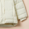 Amazon Essentials Girls and Toddlers’ Heavyweight Hooded Puffer Coat, Water-Resistant(Ivory)
