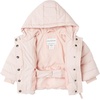 Amazon Essentials Girls and Toddlers’ Heavyweight Hooded Puffer Coat, Water-Resistant(Light Mauve)