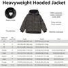 Amazon Essentials Girls and Toddlers’ Heavyweight Hooded Puffer Coat, Water-Resistant(Metallic Silver)