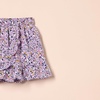 Amazon Essentials Girls and Toddlers’ Knit Skorts with Elastic Waist and Built-in Shorts, Pack of 3(Navy Floral)