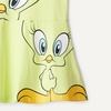 Amazon Essentials Girls and Toddlers’ Knit Sleeveless Fit and Flare Tank Play Dress, Pack of 2(Tweety)