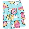 Amazon Essentials Girls and Toddlers’ Knitted Ruffle Scooter Skirts with Elastic Waist and Built in Shorts(3-pack Donut/Watermelon/Green)