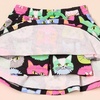 Amazon Essentials Girls and Toddlers’ Knitted Ruffle Scooter Skirts with Elastic Waist and Built in Shorts(3-pack Multi Camo/Cats/Peach)