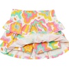 Amazon Essentials Girls and Toddlers’ Knitted Ruffle Scooter Skirts with Elastic Waist and Built in Shorts(3-pack Rainbow/Pasta/Navy)