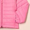 Amazon Essentials Girls and Toddlers’ Light-Weight Water-Resistant Packable Mock Puffer Jackets(Bright Pink)