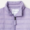 Amazon Essentials Girls and Toddlers’ Light-Weight Water-Resistant Packable Mock Puffer Jackets(Dusty Grape)