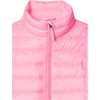 Amazon Essentials Girls and Toddlers’ Light-Weight Water-Resistant Packable Mock Puffer Jackets(Neon Pink)