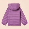 Amazon Essentials Girls and Toddlers’ Lightweight Water-Resistant Packable Hooded Puffer Jacket(Dusty Purple)