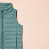 Amazon Essentials Girls and Toddlers’ Lightweight Water-Resistant Packable Puffer Vest(Green)