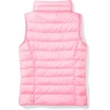 Amazon Essentials Girls and Toddlers’ Lightweight Water-Resistant Packable Puffer Vest(Neon Flamingo Pink)