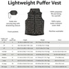 Amazon Essentials Girls and Toddlers’ Lightweight Water-Resistant Packable Puffer Vest(Pink Ombre)