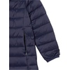 Amazon Essentials Girls and Toddlers’ Long Lightweight Hooded Puffer Jacket(Dark Navy)