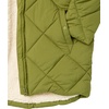 Amazon Essentials Girls and Toddlers’ Long Quilted Cocoon Puffer Coat(Olive)