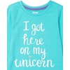 Amazon Essentials Girls and Toddlers’ Long-Sleeve Crewneck T-Shirts, Multipacks(5-pack Magic)