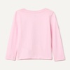 Amazon Essentials Girls and Toddlers’ Long-Sleeve Crewneck T-Shirts, Multipacks(Pastel Pink Howdy)