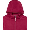 Amazon Essentials Girls and Toddlers’ Polar Fleece Full-Zip Hooded Lightweight Jacket, Insulated(Berry)