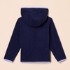Amazon Essentials Girls and Toddlers’ Polar Fleece Full-Zip Hooded Lightweight Jacket, Insulated(Navy)