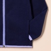 Amazon Essentials Girls and Toddlers’ Polar Fleece Full-Zip Hooded Lightweight Jacket, Insulated(Navy)