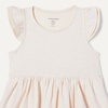 Amazon Essentials Girls and Toddlers’ Ruffle Flutter Sleeve Jersey Tunic(Beige/Oatmeal Heather/Pastel Yellow)