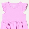 Amazon Essentials Girls and Toddlers’ Ruffle Flutter Sleeve Jersey Tunic(Mauve/Pink/Apples)