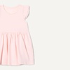 Amazon Essentials Girls and Toddlers’ Ruffle Flutter Sleeve Jersey Tunic(Pale Pink/French Stripe/Floral)