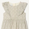 Amazon Essentials Girls and Toddlers’ Ruffle Woven Dress(Ivory Posey Floral)