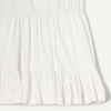 Amazon Essentials Girls and Toddlers’ Ruffle Woven Dress(White)