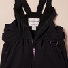 Amazon Essentials Girls and Toddlers’ Water-Resistant Ski & Snow Bib Overall(Black)