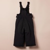 Amazon Essentials Girls and Toddlers’ Water-Resistant Ski & Snow Bib Overall(Black)
