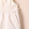 Amazon Essentials Girls and Toddlers’ Water-Resistant Ski & Snow Bib Overall(Ivory)