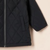 Amazon Essentials Unisex Kids and Toddlers’ Long Quilted Jacket(Black)