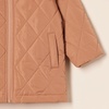 Amazon Essentials Unisex Kids and Toddlers’ Long Quilted Jacket(Light Brown)