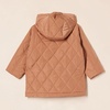 Amazon Essentials Unisex Kids and Toddlers’ Long Quilted Jacket(Light Brown)