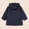 Amazon Essentials Unisex Kids and Toddlers’ Long Quilted Jacket(Navy)