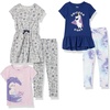 Amazon Essentials Disney | Marvel | Star Wars | Frozen | Princess Girls and Toddlers’ Mix-and-Match Cotton Set, Pack of 5(Frozen Elsa & Olaf)
