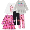 Amazon Essentials Disney | Marvel | Star Wars | Frozen | Princess Girls and Toddlers’ Mix-and-Match Cotton Set, Pack of 5(Marvel Spider-man)