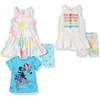 Amazon Essentials Disney | Marvel | Star Wars | Frozen | Princess Girls and Toddlers’ Mix-and-Match Cotton Set, Pack of 5(Minnie Skater)