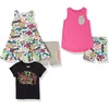 Amazon Essentials Disney | Marvel | Star Wars | Frozen | Princess Girls and Toddlers’ Mix-and-Match Cotton Set, Pack of 5(Star Wars Rebel)