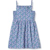 Amazon Essentials Girls and Toddlers’ Cotton Strappy Midi Dress(Blue Posey Floral)
