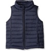 Amazon Essentials Girls and Toddlers’ Lightweight Water-Resistant Packable Puffer Vest(Navy)